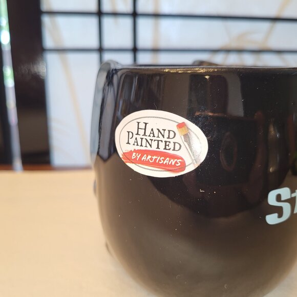 Disney Lilo & Stitch Hand Painted Stitch Skeleton Halloween Mug - NWT - Picture 2 of 5